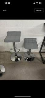 tabouret, Maison & Meubles, Enlèvement, Comme neuf, Cuir