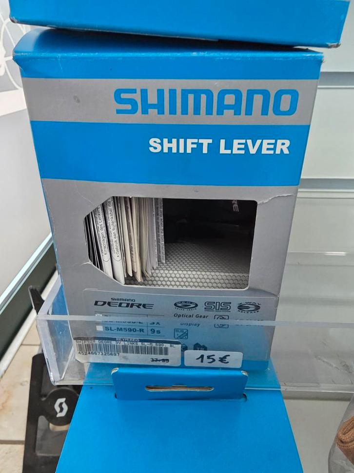 NIEUW: voorderailleur, achterderailleur, shift lever, Sport en Fitness, Wielrennen, Nieuw, Ophalen of Verzenden