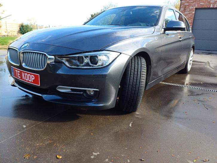 BMW 318 D TOURING. AUT. LEDER. GARANTIE. KEURING, Auto's, BMW, Bedrijf, 3 Reeks, 360° camera, ABS, Achteruitrijcamera, Adaptive Cruise Control