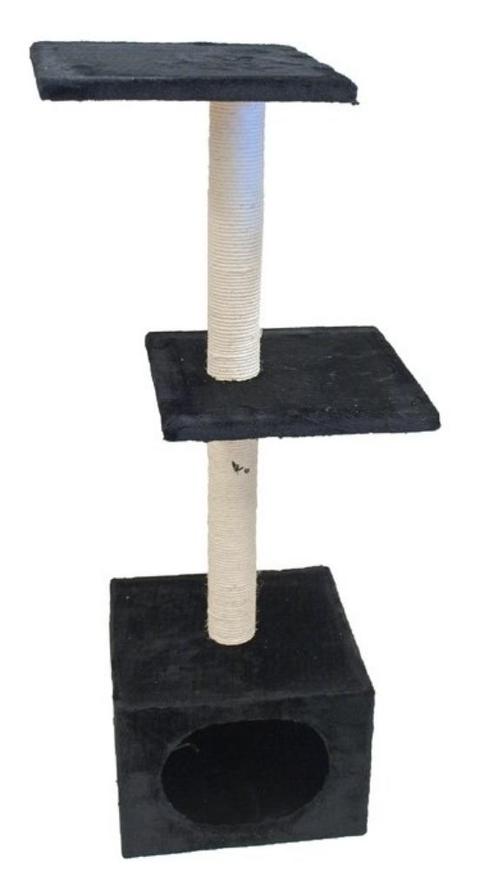 Krabpaal Venus Zwart 109cm, Dieren en Toebehoren, Krabmeubelen, Nieuw, Krabpaal, Ophalen
