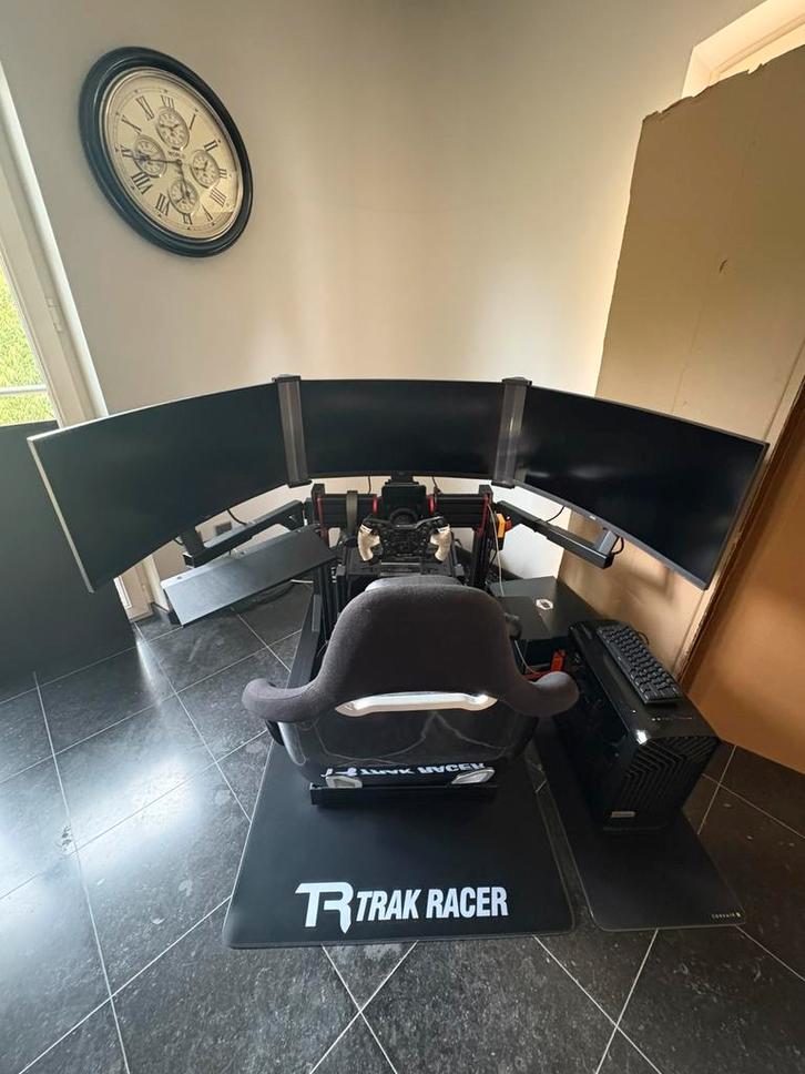 Simracing setup te koop, Games en Spelcomputers, Games | Pc, Zo goed als nieuw, Ophalen