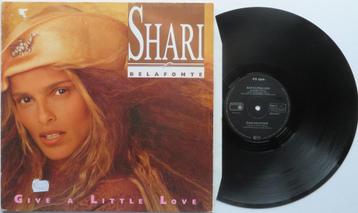 Shari Belafonte - Give a little love. Maxi, Enlèvement ou Envoi, 1980 à 2000, Utilisé, 12 pouces