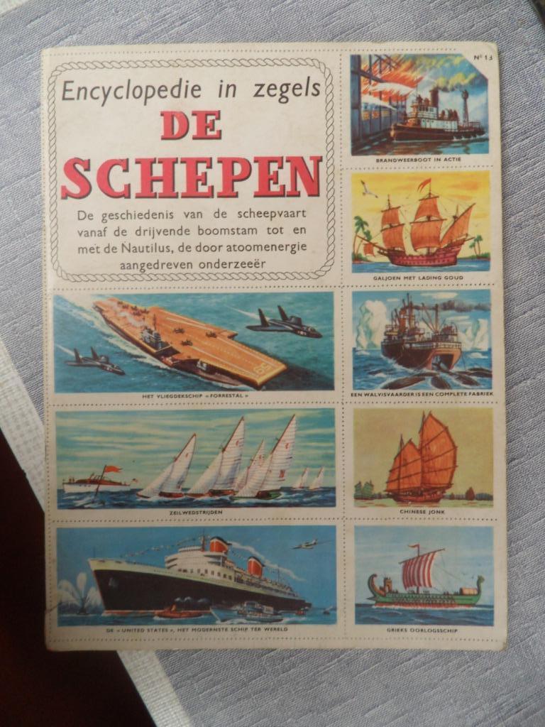 encyclopedie in zegels de schepen, Boeken, Prentenboeken en Plaatjesalbums, Ophalen of Verzenden
