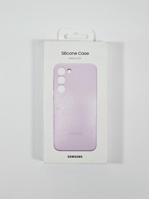 Samsung Galaxy S23+ - Siliconen Hoesje - Lila, Telecommunicatie, Mobiele telefoons | Hoesjes en Screenprotectors | Samsung, Zo goed als nieuw