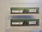 16GB (2x8GB) DDR4 3200 MHz – Micron / HP – PC de bureau, Gebruikt, DDR4, Ophalen of Verzenden, Laptop