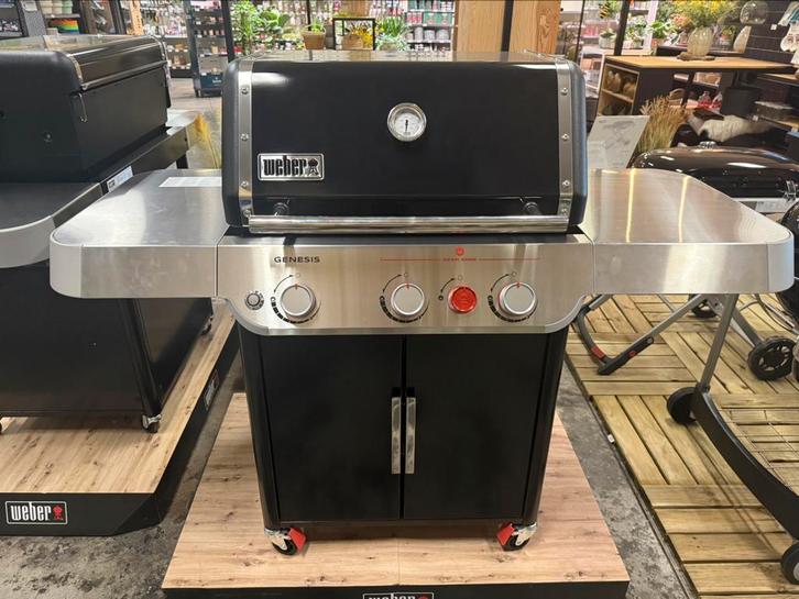 Nieuwe Weber genesis E325S Black gasbarbecue, Tuin en Terras, Gasbarbecues, Nieuw, Ophalen of Verzenden