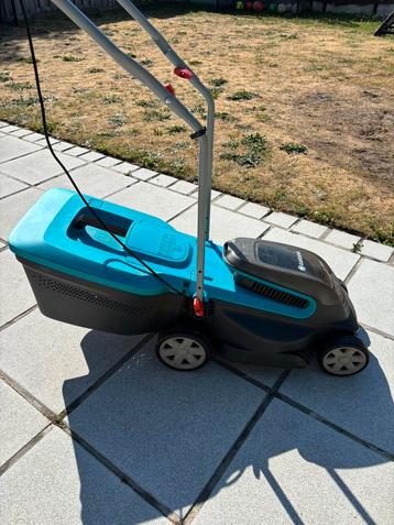 Grasmaaier Gardena met accu, Tuin en Terras, Grasmaaiers, Ophalen, Gebruikt
