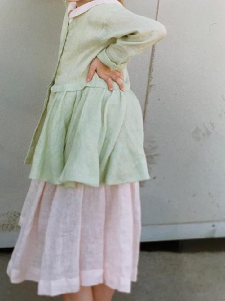 kinderkleed, Kinderen en Baby's, Kinderkleding | Maat 140, Zo goed als nieuw, Meisje, Setje, Ophalen of Verzenden