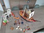playmobil piratenschip en gevangenis, Kinderen en Baby's, Speelgoed | Playmobil, Ophalen, Gebruikt