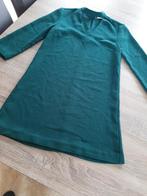 WE groene jurk met driekwart mouwen xs, WE, Ophalen of Verzenden, Zo goed als nieuw, Knielengte