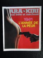 Hara Kiri, journal bête et méchant 1981 no232, Comme neuf, Autres types, Enlèvement ou Envoi
