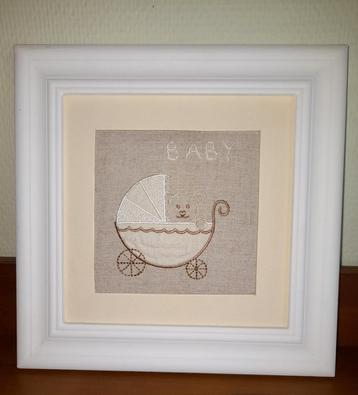 Decoratief frame „Baby” voor de kinderkamer