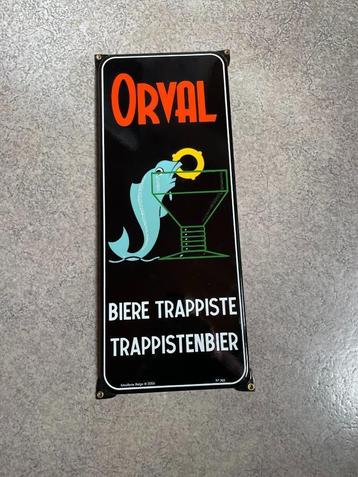 PLAQUE EMAILLEE ORVAL  2006, Enlèvement ou Envoi, Neuf, Panneau publicitaire