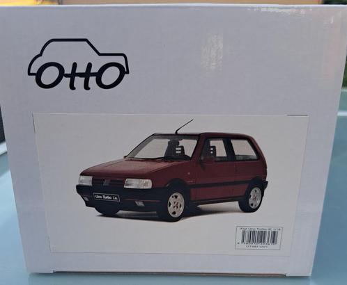 FIAT UNO TURBO I.E ROSSO RACING 1:18ème, Hobby en Vrije tijd, Modelauto's | 1:18, Nieuw, Hot Wheels, Ophalen of Verzenden