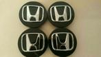 4x 69 of 60mm Honda naafdoppen/center caps rood/zwart/zilver, Auto-onderdelen, Ophalen of Verzenden, Nieuw, Honda