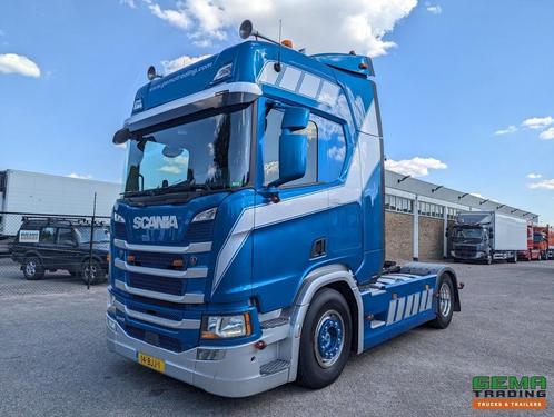 Scania R410 4x2 Highline Euro6C - PTO - Hydrauliek -  Dubbel, Auto's, Vrachtwagens, ABS, Climate control, Cruise Control, Electronic Stability Program (ESP)