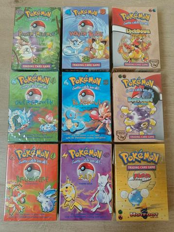 Pokémon theme decks WOTC  beschikbaar voor biedingen