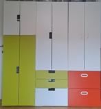 3 kasten Ikea.(2 groene en 1 oranje). In prima staat., Huis en Inrichting, Ophalen