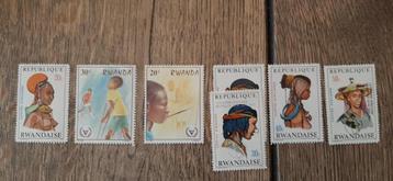 Timbres non timbrés Rwanda, République Rwandaise disponible aux enchères