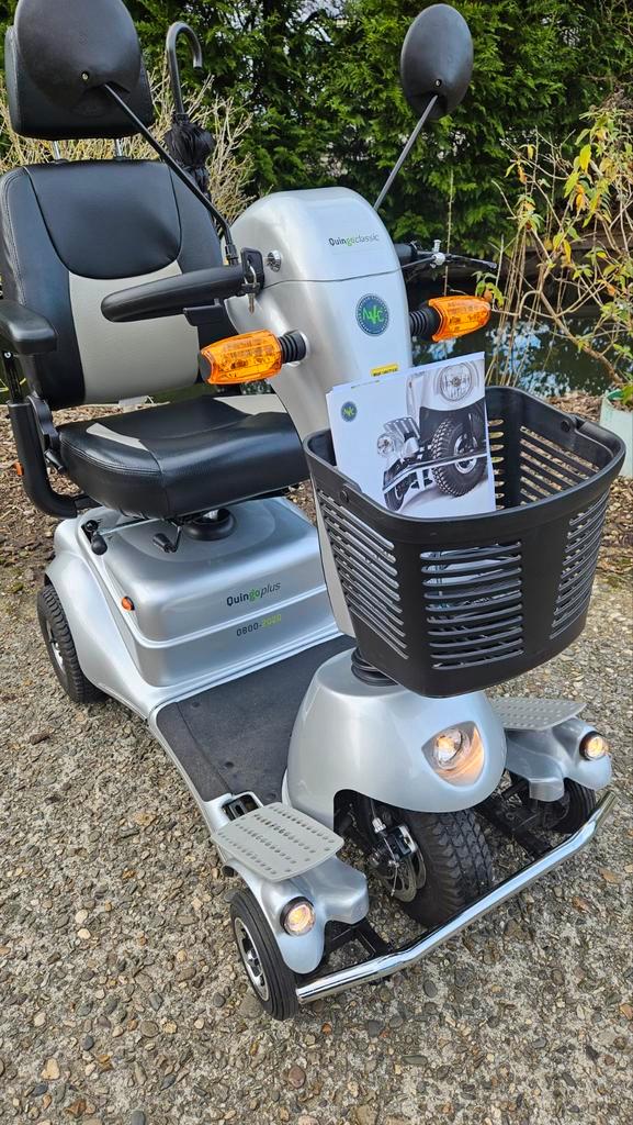 Scootmobiel Quingo Plus, 5 wieler, 10-2023, in nieuwstaat!, Diversen, Rolstoelen, Zo goed als nieuw, Elektrische rolstoel, Ophalen