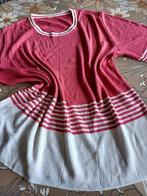 Roze witte Truitje  Damart 48/50, Kleding | Dames, Grote Maten, Verzenden, Shirt of Top, Zo goed als nieuw, Roze