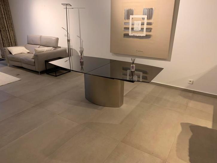 Design eetkamertafel Belgochrome, Maison & Meubles, Tables | Tables à manger, Comme neuf, Enlèvement