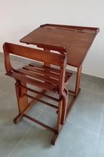 Banc d'écolier en merisier, Antiquités & Art, Enlèvement