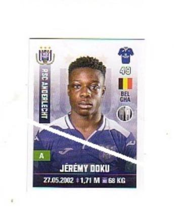 Panini Pro League 2019 - 2020 RSC Anderlecht Rookie J. DOKU beschikbaar voor biedingen