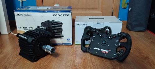 Fanatec GT DD Pro 8Nm+ CSL Elite McLaren GT3 V2-bundel, Computers en Software, Joysticks, Zo goed als nieuw, Ophalen