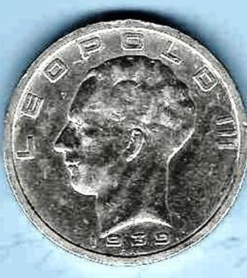 LEOPOLD III munten 50 gr zilver beschikbaar voor biedingen