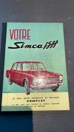 Guide technique et pratique Simca 1500, Livres, Autos | Livres, Guides Fodor, Général, Utilisé