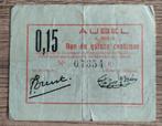 15 centimes Aubel 1915 - Noodgeld, Ophalen of Verzenden, Overige soorten, Kunstobject