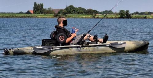 Hobie Outback Camouflage met MirageDrive180, Watersport en Boten, Kano's, Gebruikt, Kajak, Eén persoon, Ophalen