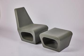 Set of Jellyfish Chair & Table Quinze & Milan beschikbaar voor biedingen