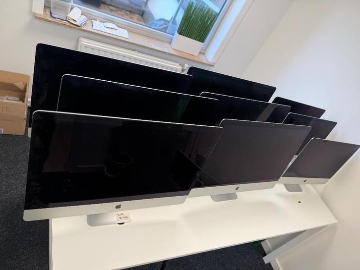 Partij Apple iMacs (2012 - 2015), Computers en Software, Apple Desktops, Gebruikt, iMac, HDD en SSD, Onbekend, Ophalen