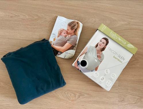 Babylonia - Tricot Slen - Bamboo - Smokey Grey, Kinderen en Baby's, Babydragers en Draagdoeken, Zo goed als nieuw, Ophalen of Verzenden