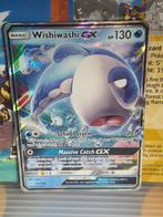 Wishiwashi gx 63 pokemon cosmic Eclipse, Hobby en Vrije tijd, Verzamelkaartspellen | Pokémon, Ophalen of Verzenden, Nieuw, Losse kaart