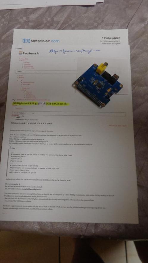 raspberry audio dac, Hobby en Vrije tijd, Elektronica-componenten, Gebruikt, Ophalen of Verzenden