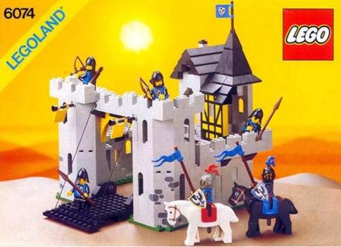 LEGO Castle 6074 Black Falcon's Fortress MET DOOS, Kinderen en Baby's, Speelgoed | Duplo en Lego, Zo goed als nieuw, Lego, Complete set