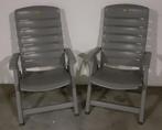 2x verstelbare tuinstoel (kunststof)-Hartman, Tuin en Terras, Ophalen, Gebruikt, Kunststof, Verstelbaar