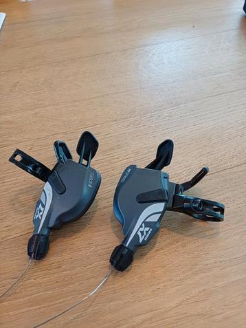 Sram X7 triggershifters shifters 2x10 speed z.g.a.n. !! beschikbaar voor biedingen