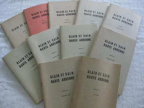 Glain et Salm – collection complète 1974/1979, Boeken, Geschiedenis | Nationaal, Gelezen, Ophalen of Verzenden