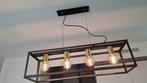 Moderne zwarte hanglamp, Huis en Inrichting, Ophalen, Gebruikt, Metaal, Modern