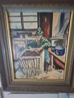 schilderij MANDENVLECHTER, Ophalen