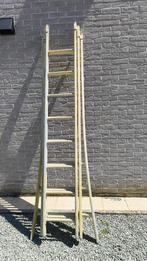 Schuiflladder 3 delen, Ophalen, Gebruikt, Ladder, Opvouwbaar of Inschuifbaar