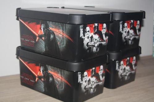 4 x Box met deksel , Star Wars ,The last Jedi (28,5x19x13,5), Verzamelen, Star Wars, Nieuw, Gebruiksvoorwerp, Ophalen of Verzenden