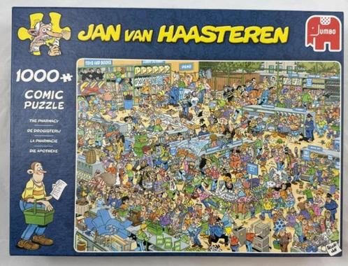 Jan van Haasteren puzzel De Apotheek 1000 st compleet 2019, Hobby en Vrije tijd, Denksport en Puzzels, Zo goed als nieuw, Verzenden