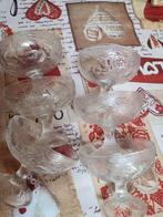 Bekers met fruit of ijs, Huis en Inrichting, Keuken | Servies, Glas of Glazen, Ophalen of Verzenden, Overige stijlen, Glas