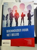 Boekhouden voor het beleid, Ophalen of Verzenden, Gelezen, Hoger Onderwijs, Van In