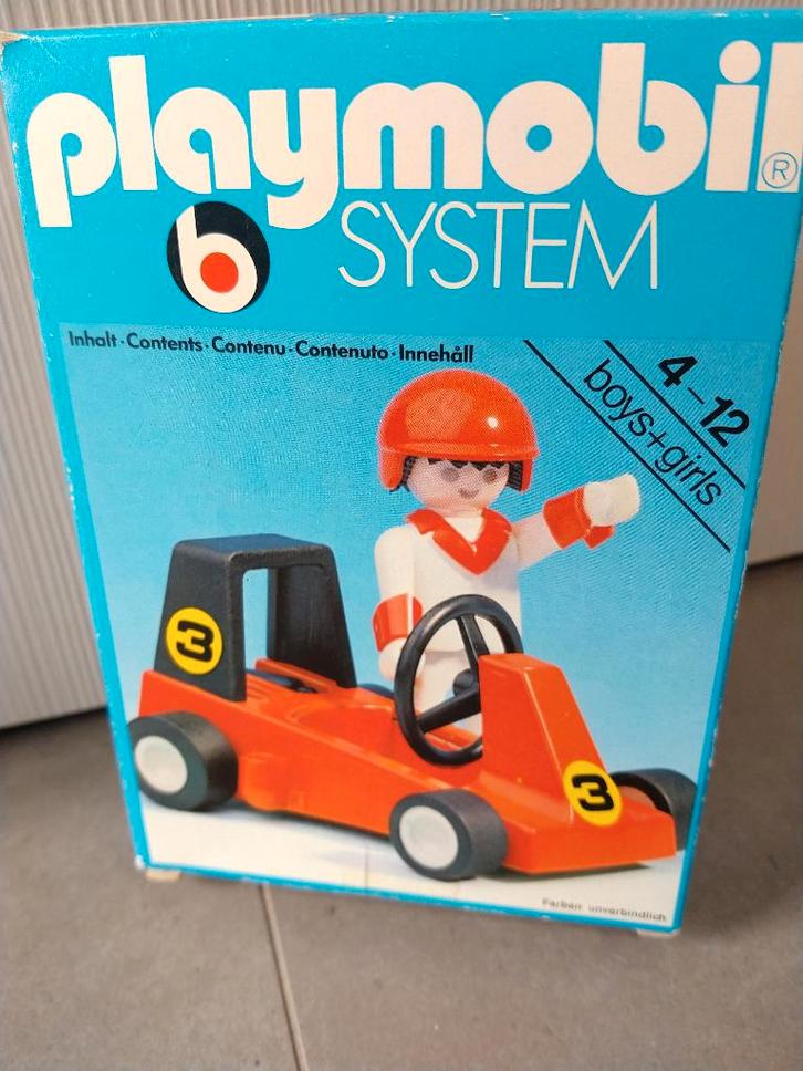 Playmobil VINTAGE - Go-Kart – 3575, Kinderen en Baby's, Speelgoed | Playmobil, Zo goed als nieuw, Complete set, Ophalen of Verzenden